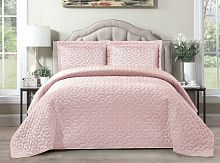 Велюровое покрывало 240x260 Rombi  Design-02