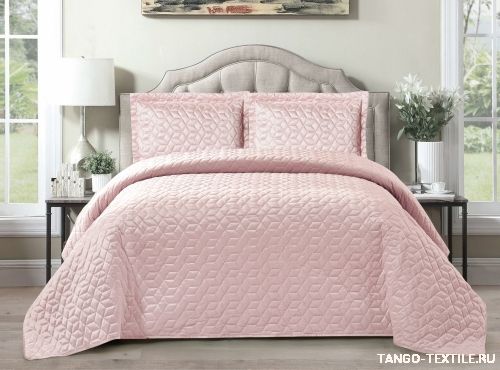 Велюровое покрывало 240x260 Rombi  Design-02 артикул: 