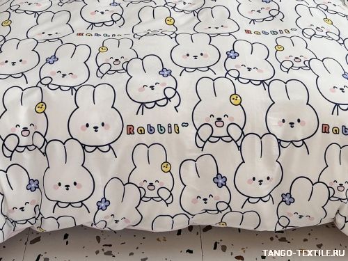 Постельное белье Tango Novella сатин TS-X224 (зайчики) фото 3