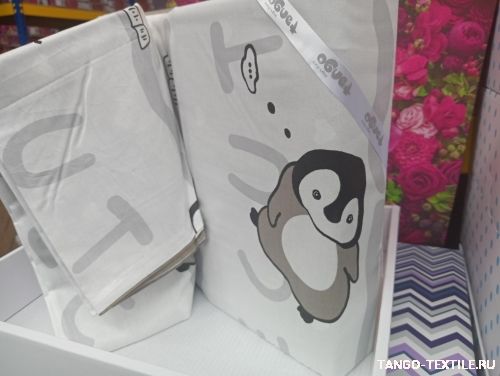 Постельное белье Tango Novella сатин TS-X269 Милый пингвин фото 8