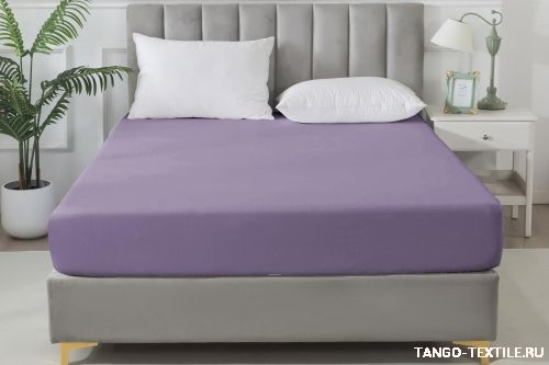 Простыня 160x200 сатин на резинке Tango SOHO BS1620-59 код4039