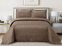 Велюровое покрывало 240x260 Rombi  Design-11