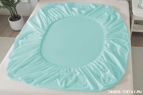 Простыня 160x200 сатин на резинке Tango SOHO BS1620-173 код4039 фото 2