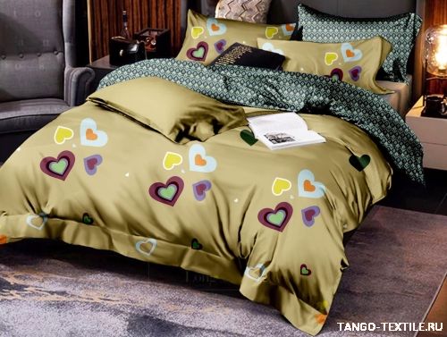 Постельное белье Dream Fly микросатин DF-348 (сердечки)