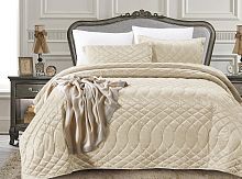 Велюровое покрывало 240x260 Roxette Design-06