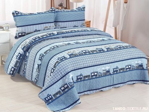 Покрывало 230x250 в стиле Patchwork PW333-202 в детскую комнату артикул: 