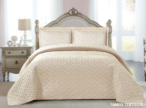 Велюровое покрывало 240x260 Rombi  Design-07 артикул: 