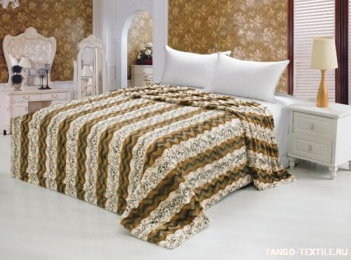 Меховое покрывало 240x260  Рысь артикул: 