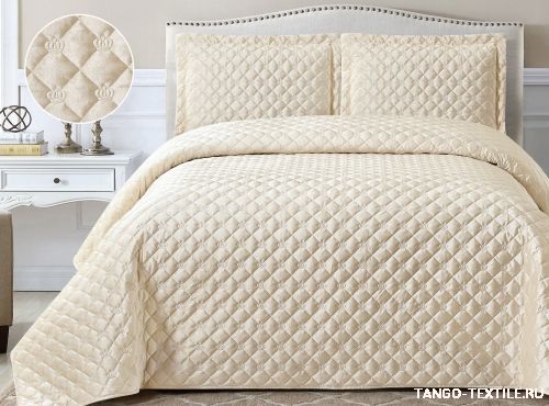 Велюровое покрывало 240x260 French Crown Design-07 артикул: 