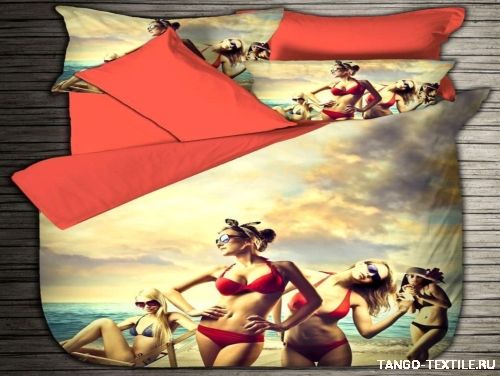 Постельное белье Bamboo 3D Digital-08 (Турция)