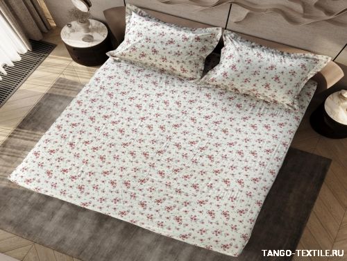 Простыня 160x200 сатин на резинке Tango Satelite SAT1620-31 код4035