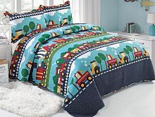 Покрывало 230x250 в стиле Patchwork PW333-199 в детскую комнату