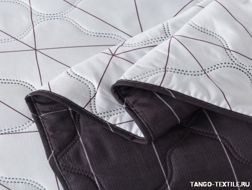 Покрывало из полисатина 160x220  Siesta-41 двустороннее артикул:  фото 2