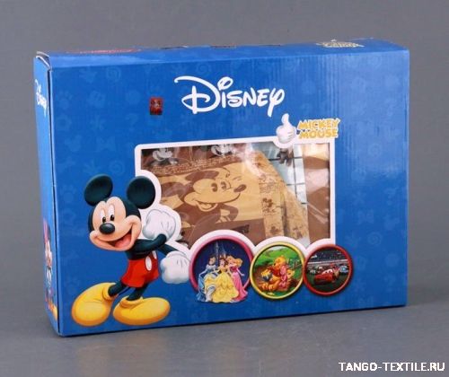 Постельное белье Mickey Mouse сатин фото 2