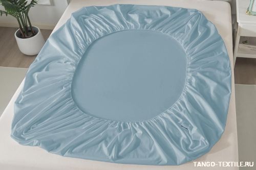 Простыня 160x200 сатин на резинке Tango SOHO BS1620-455 код4039 фото 2