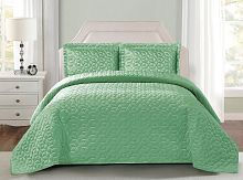 Велюровое покрывало 240x260 Rombi  Design-12