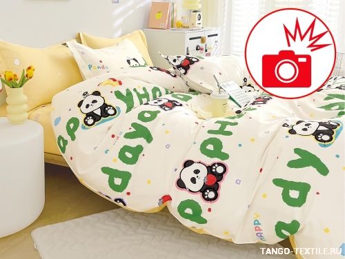 Постельное белье Twill сатин TPIG-1892 (Панда)