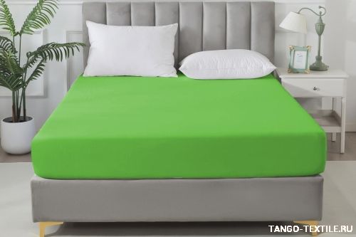 Простыня 160x200 сатин на резинке Tango SOHO BS1620-45 код4039