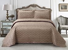 Велюровое покрывало 240x260 Rombi  Design-03