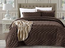 Велюровое покрывало 240x260 Roxette Design-10