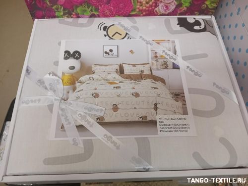 Постельное белье Tango Novella сатин TS-X269 Милый пингвин фото 4