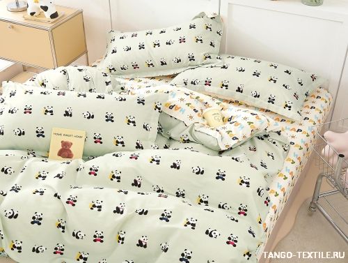 Постельное белье Twill сатин TPIG-2022 (панда)