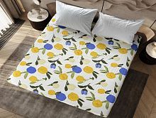 Простыня 160x200 сатин на резинке Tango Satelite SAT1620-23 код4035