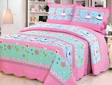 Покрывало 230x250 в стиле Patchwork PW333-189 в детскую комнату