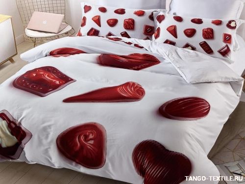 Постельное белье Танго Imperium 3D мако-сатин CD-07