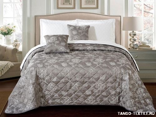 Жаккардовое покрывало 240x260 Florence с вышивкой BG2426-03 артикул: 