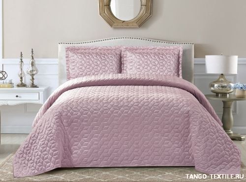 Велюровое покрывало 240x260 Rombi  Design-08 артикул: 