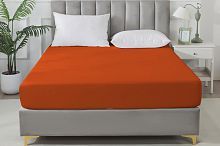 Простыня 160x200 сатин на резинке Tango SOHO BS1620-61 код4039