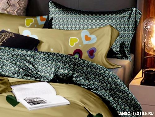 Постельное белье Dream Fly микросатин DF-348 (сердечки) фото 2