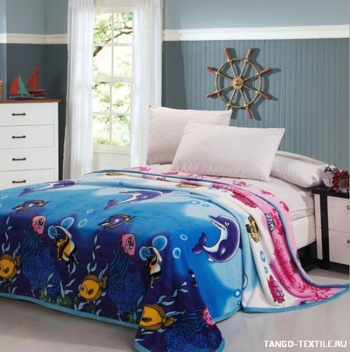 Плед фланелевый 150x200 Lindo-385 артикул 3036-385