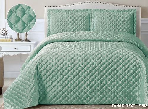 Велюровое покрывало 240x260 French Crown Design-05 артикул: 