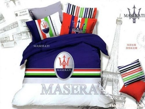 Постельное белье сатин Brands-95