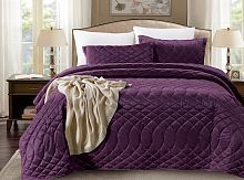 Велюровое покрывало 240x260 Roxette Design-08