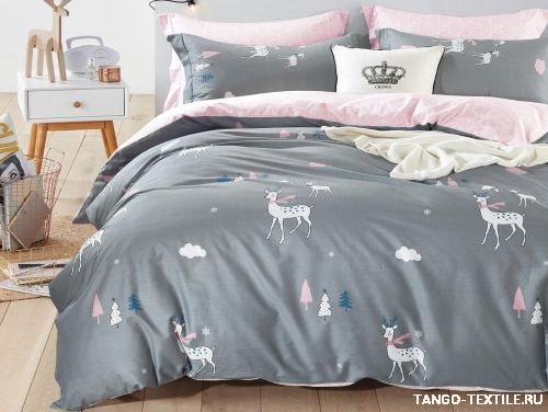 Постельное белье Tango Novella сатин TS-X240 (с оленёнком)