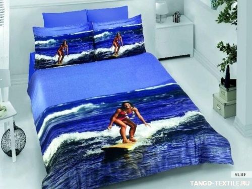 Постельное белье Bamboo 3D Digital-20 (Турция)
