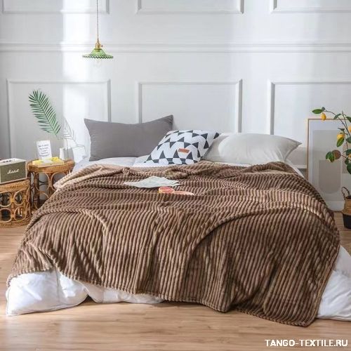 Плед фланелевый 150x200 Stripe-16 артикул ST1520-16 Код3044