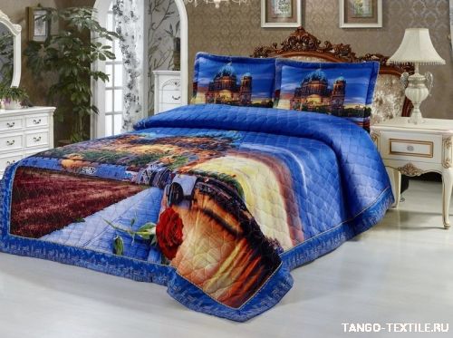 Покрывало 220x240 сатин-панно 2001-857 артикул: 