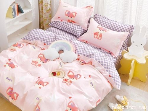 Постельное белье Twill сатин TPIG-1658 Милый котёнок