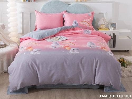 Постельное белье Flannel MOMAE-223 (медвеженок)