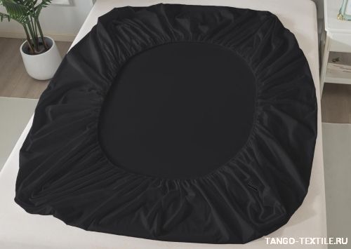 Простыня 160x200 сатин на резинке Tango SOHO BS1620-19 код4039 фото 2