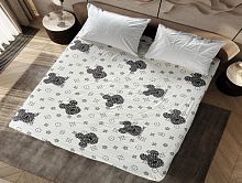 Простыня 160x200 сатин на резинке Tango Satelite SAT1620-25 код4035