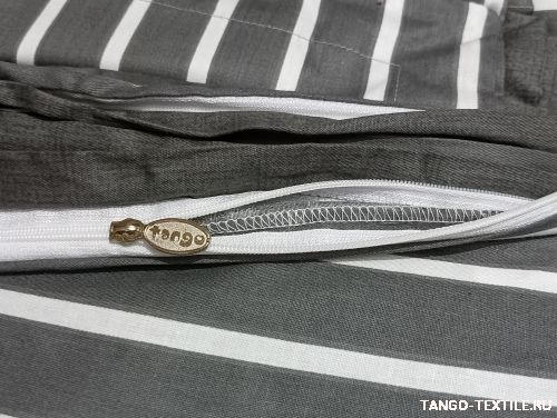 Постельное белье Twill сатин TPIG-778 (серый) фото 7