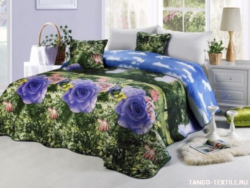 Велюровое покрывало 240x260 Art Color Design-01 артикул: 