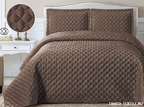 Велюровое покрывало 240x260 French Crown Design-11 артикул: 