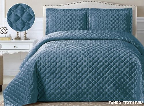 Велюровое покрывало 240x260 French Crown Design-10 артикул: 