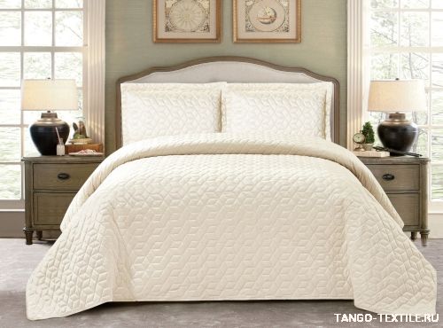 Велюровое покрывало 240x260 Rombi  Design-06 артикул: 